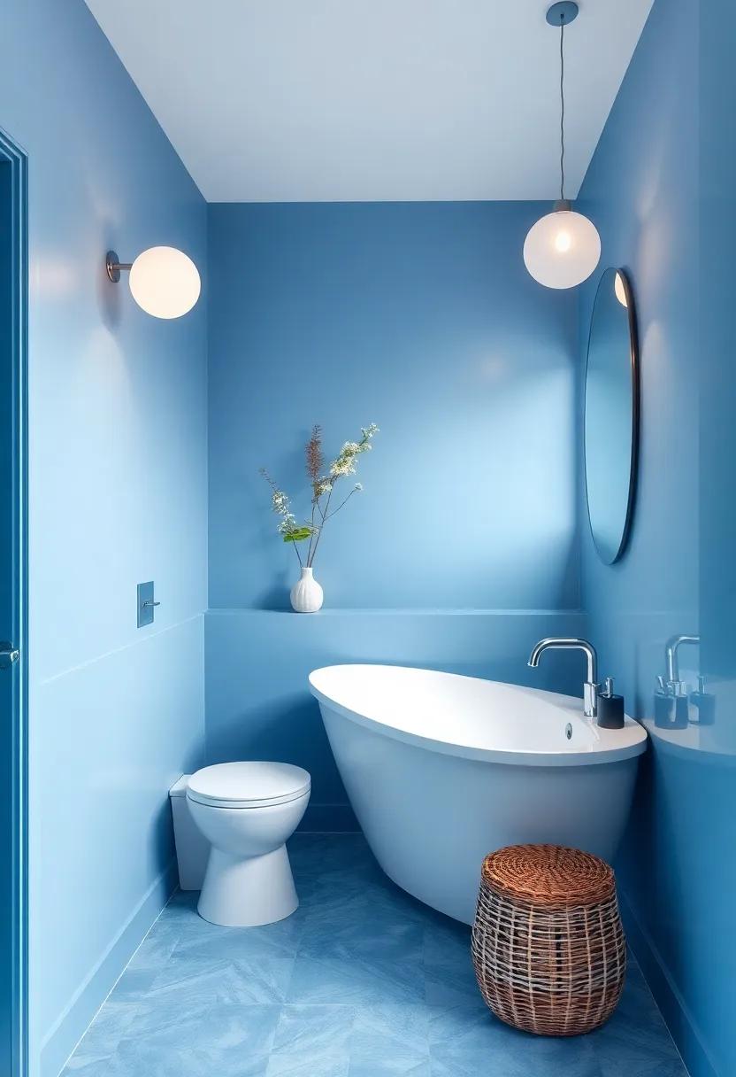 Curating a Personal Sanctuary: Customizing Your Blue Bathroom Oasis