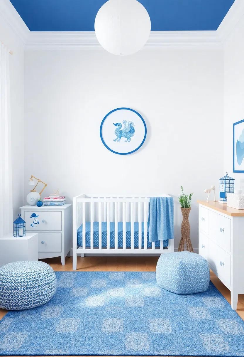 Artful Accents: Decorative Elements That⁣ Enhance Blue and white Themes