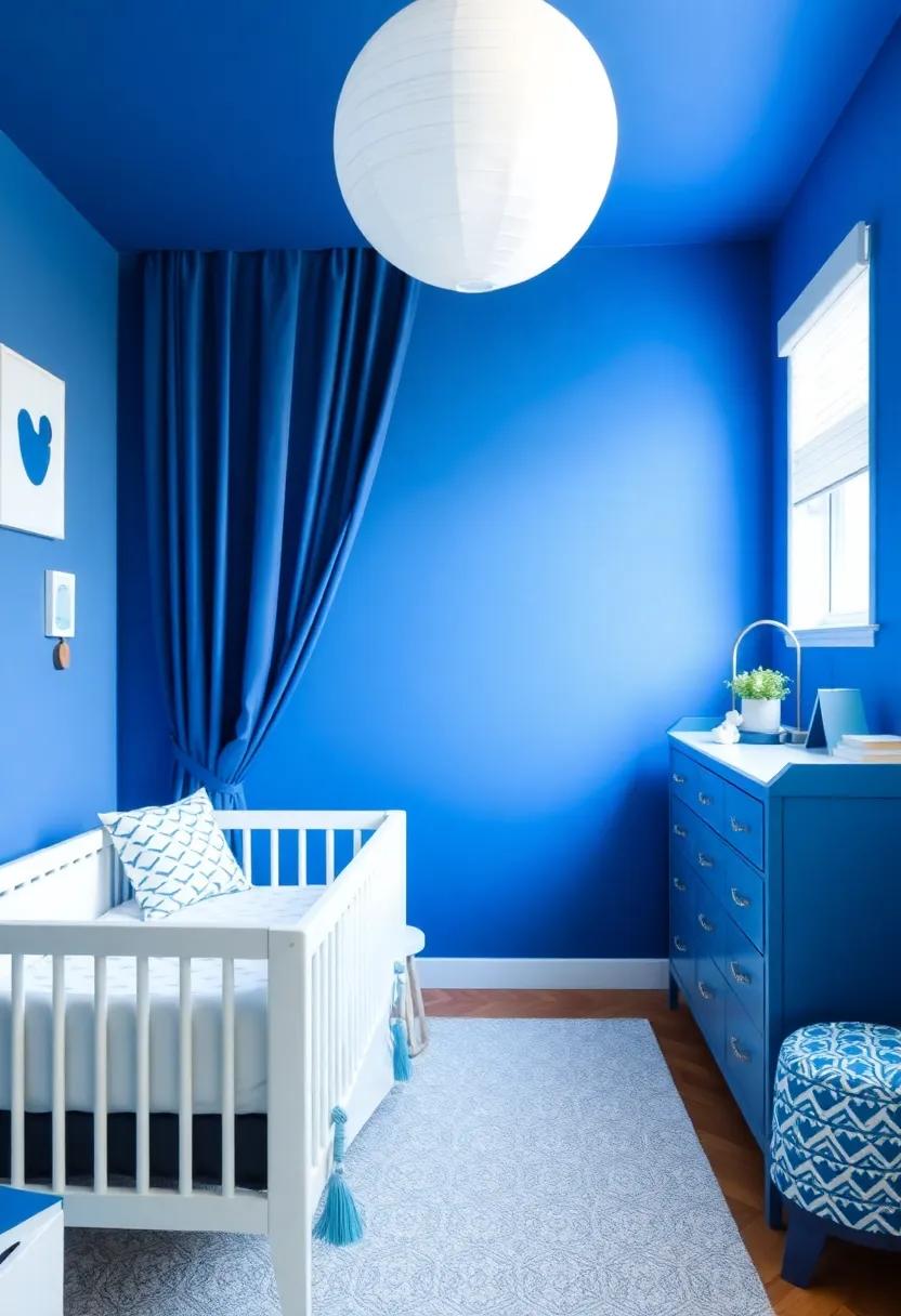 Designing⁢ a Functional Layout: Ensuring Comfort ‌in Your Blue ‍and White Nursery