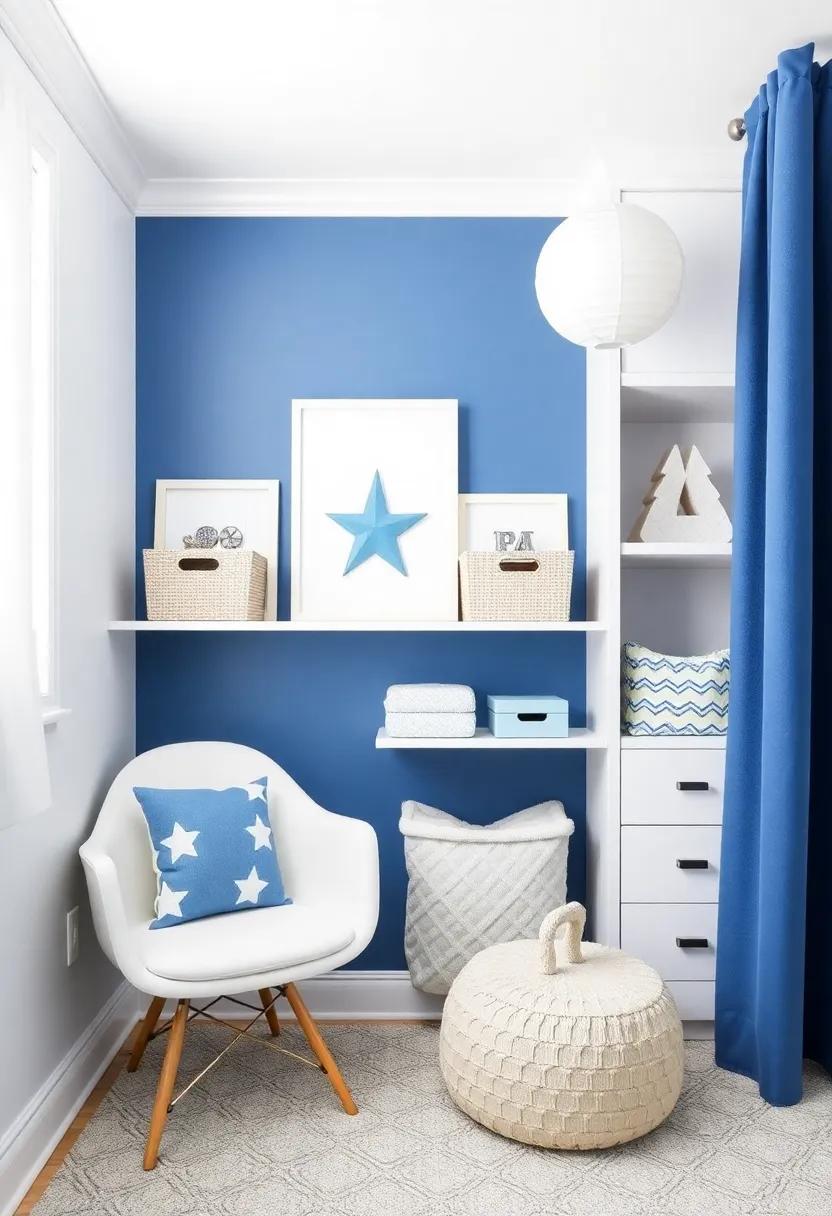 Thoughtful Storage solutions: Maintaining Order ‍in a Beautiful Nursery Environment