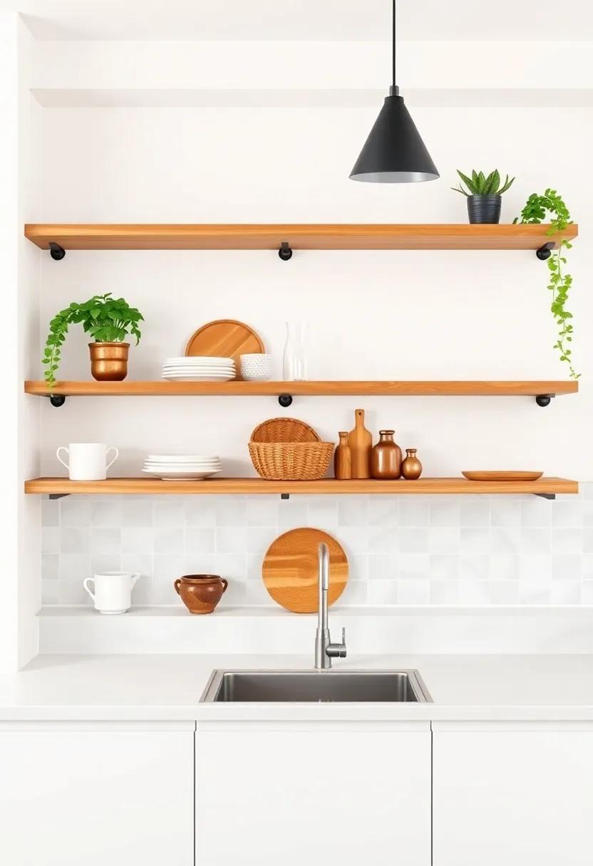 Utilizing Open ⁤Shelving for a Bohemian Feel