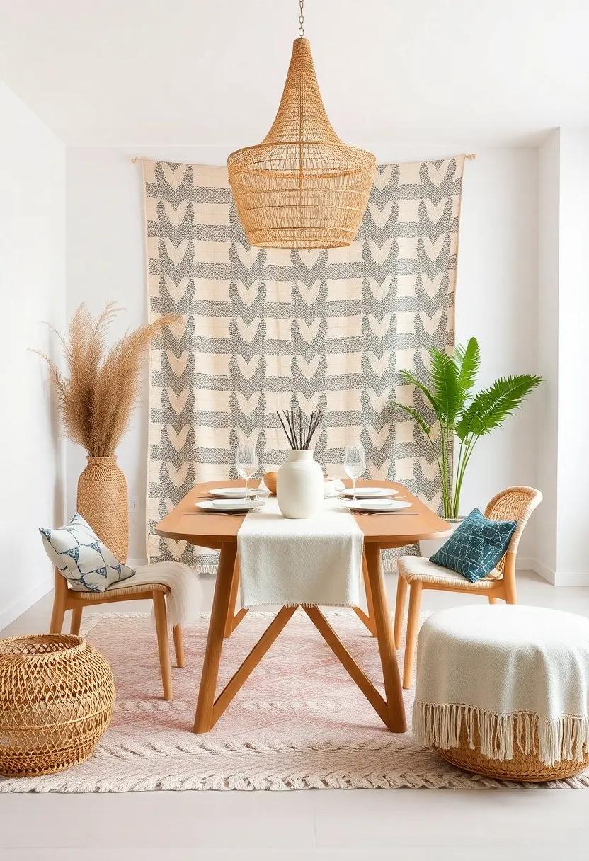 Inspiring Ways to use Textiles and ⁢Fabrics ‍in Bohemian Design