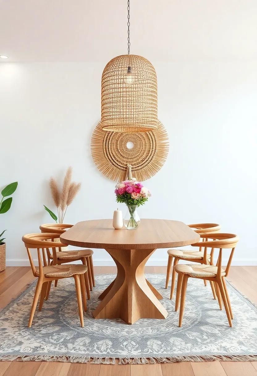 Unique Dining‌ Table Ideas to⁣ Showcase ⁤Your Bohemian ⁣Style