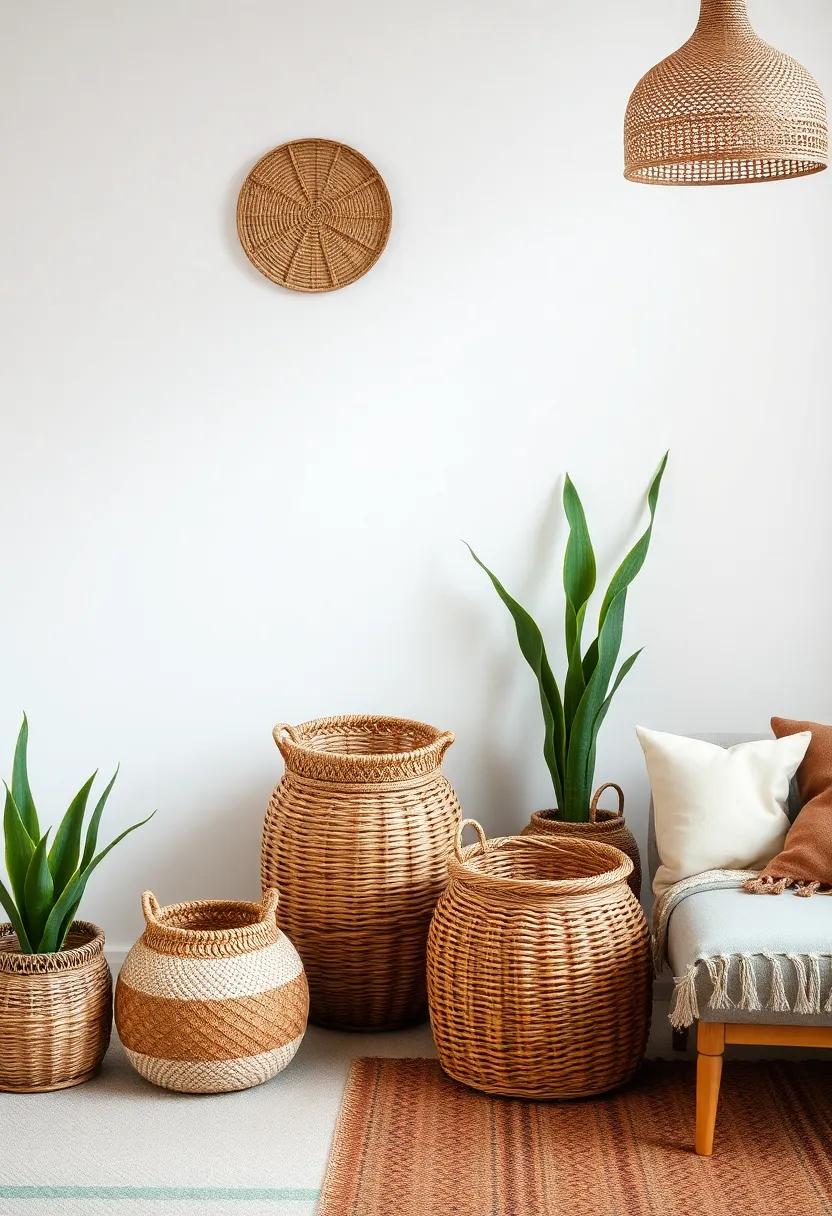 Rustic Elegance: Using Baskets to ‌Enhance⁣ Country-Inspired interiors