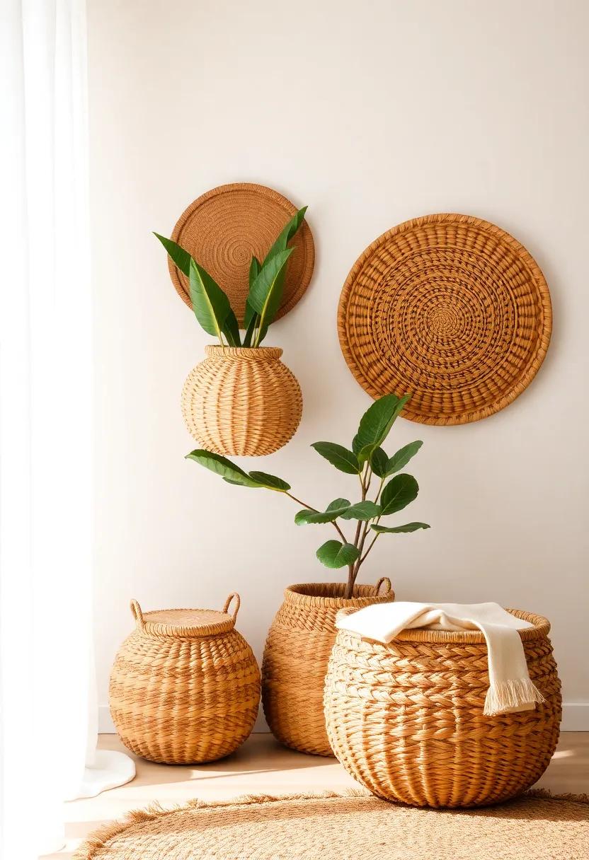 Inviting Warmth: How⁣ Woven Baskets​ Create a ⁢Welcoming Atmosphere