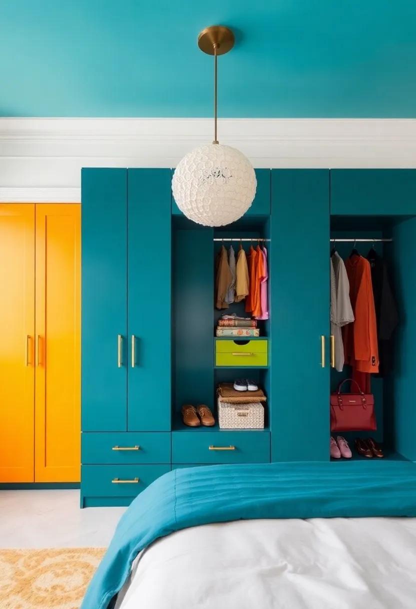 Bold Color ‌Choices: Dare to‌ choose vibrant colors for​ your wardrobe design to‌ inject personality into ​your bedroom, transforming it into⁢ a lively and expressive retreat