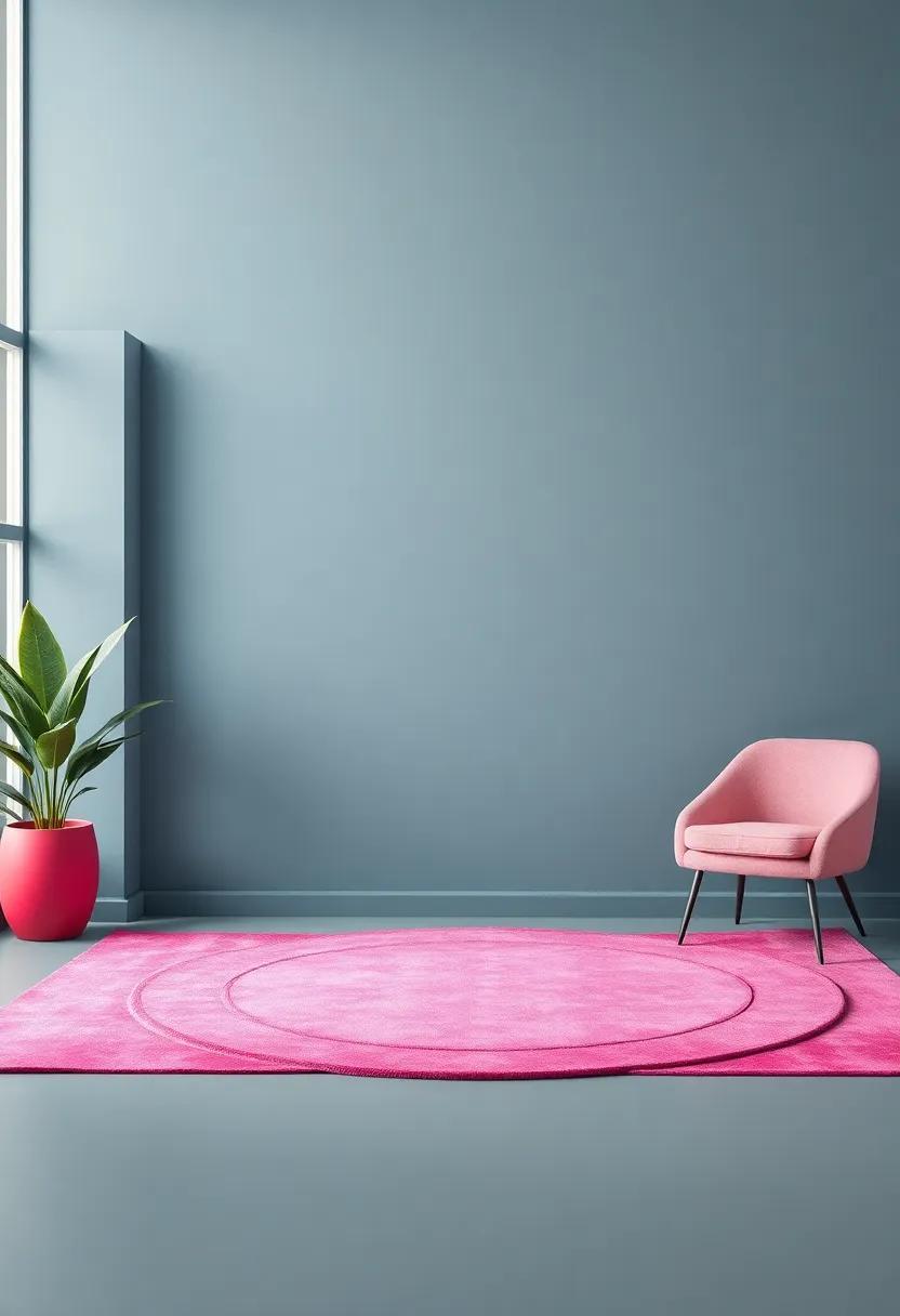 Bold Fuchsia Rugs: ⁢grounding Your Space‌ with Color and⁢ Comfort