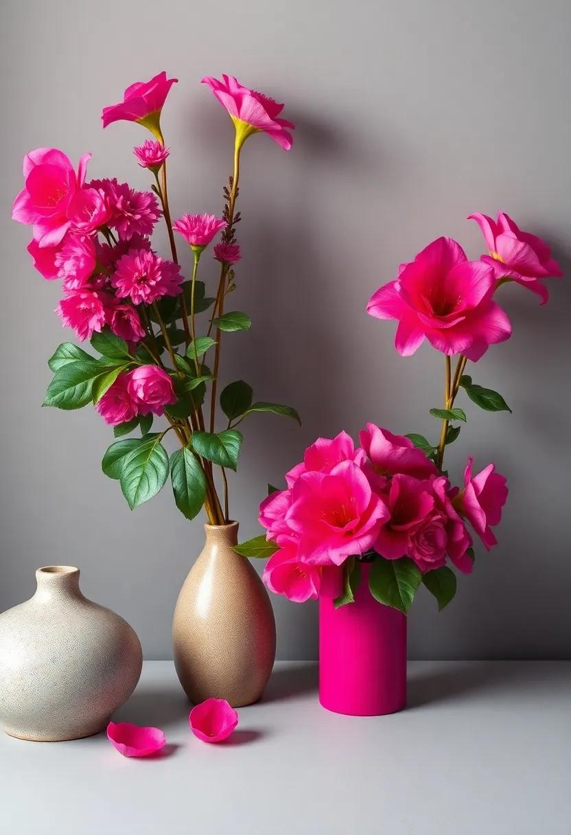 Fuchsia​ Floral Arrangements:⁣ Infusing Nature’s Beauty into⁢ Your⁣ home Vibe