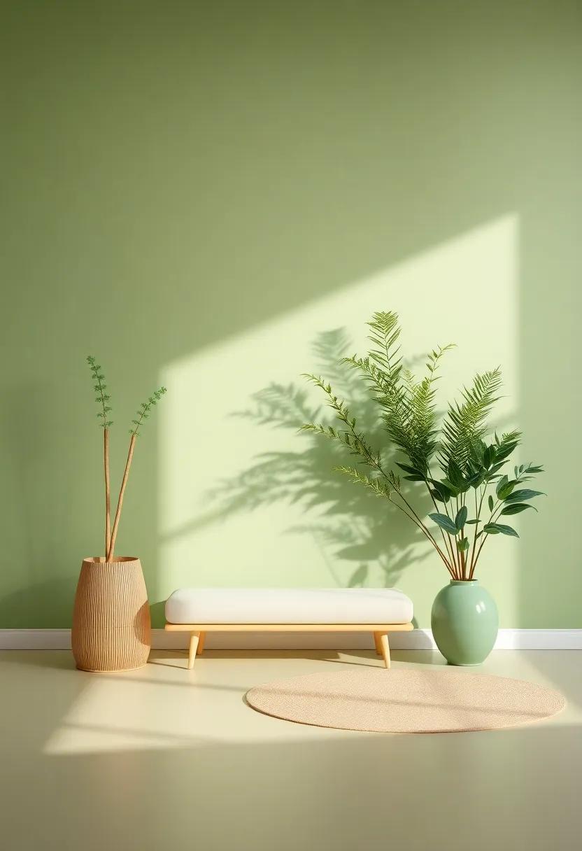 Fern Green and Ivory: ⁤bringing the ‌serenity of nature indoors, fern green paired with ivory offers⁢ a chic, airy vibe perfect for serene spaces