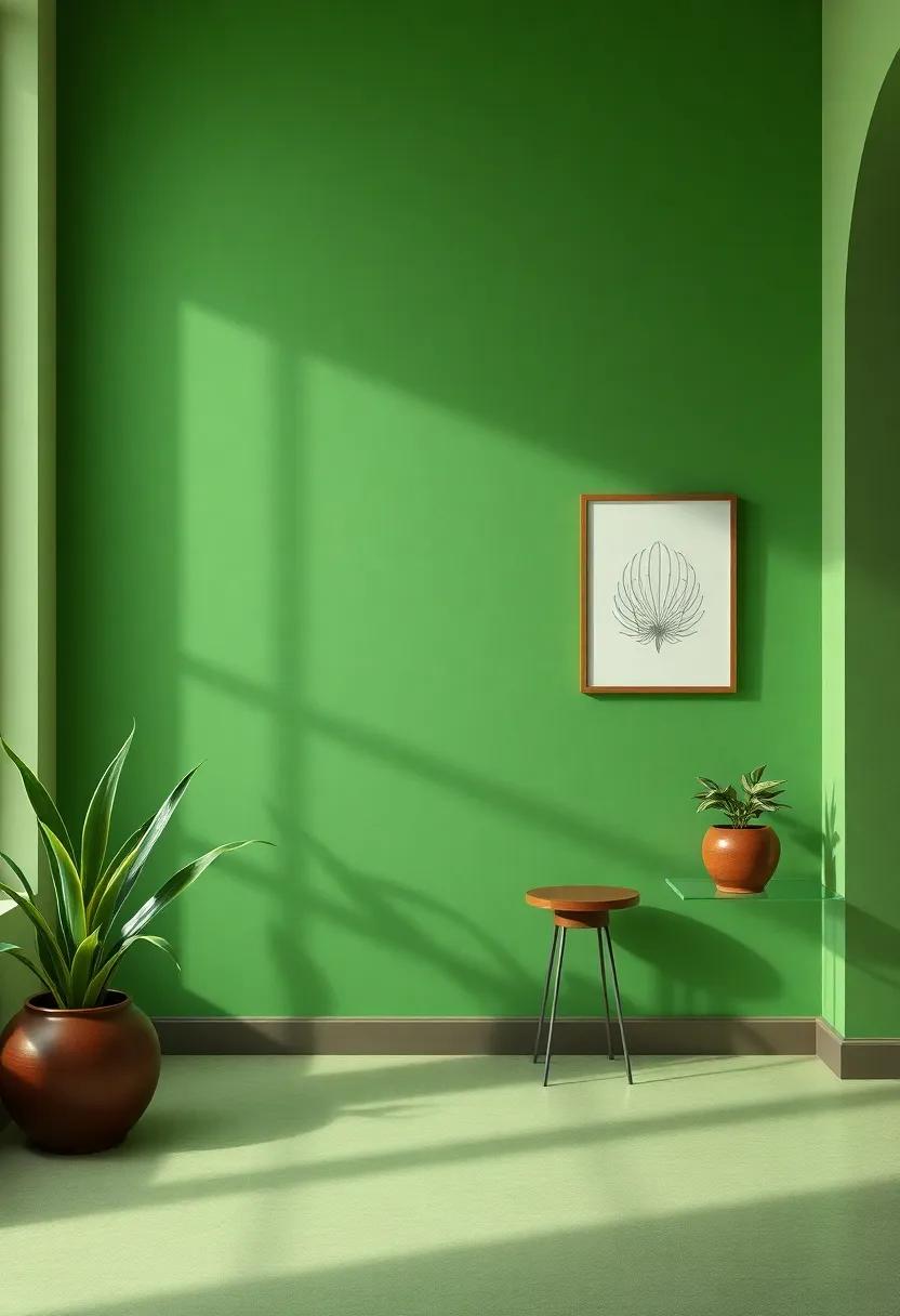 Deep Green and Soft Cream: This classic combo pairs​ a bold deep ​green with a light,⁤ airy ⁣cream, creating a timeless and elegant look