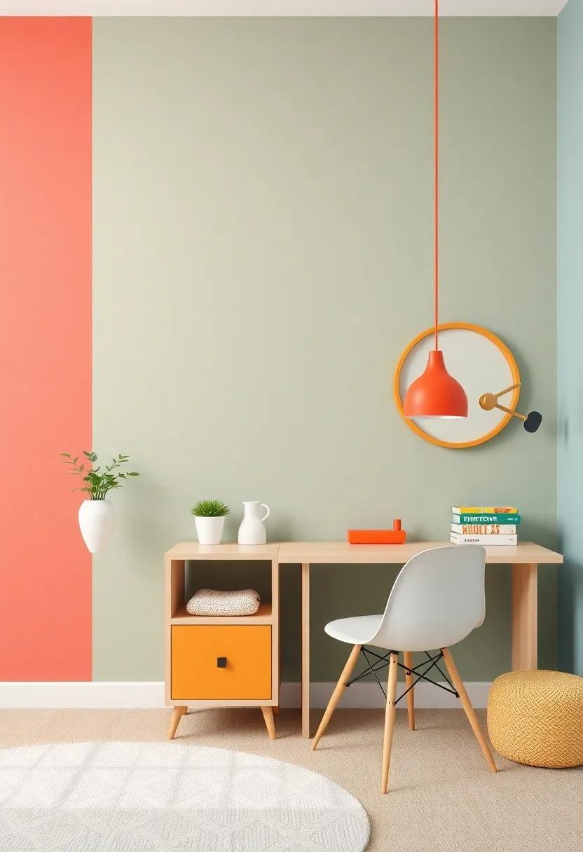 Incorporating Bright Accents for a Fun and Cheerful Vibe