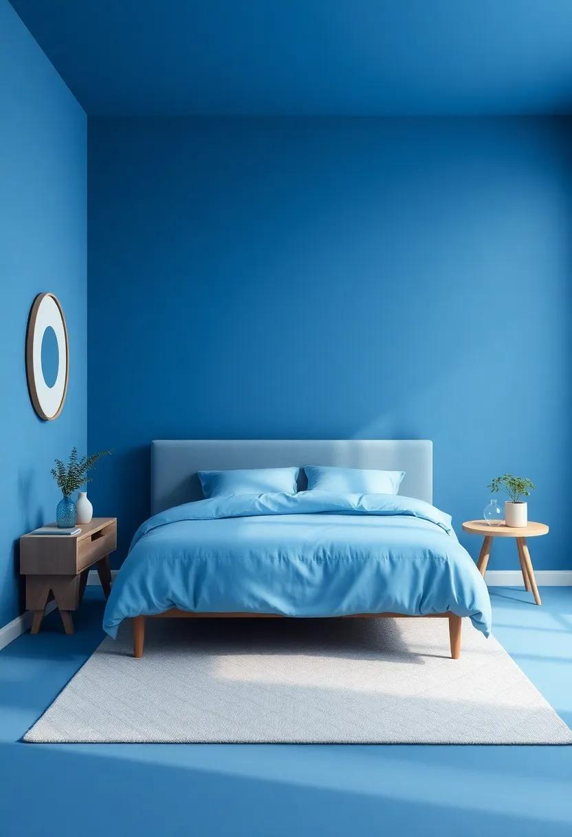 Serene Blues: ​A Tranquil Sanctuary for Sleep​ and Relaxation