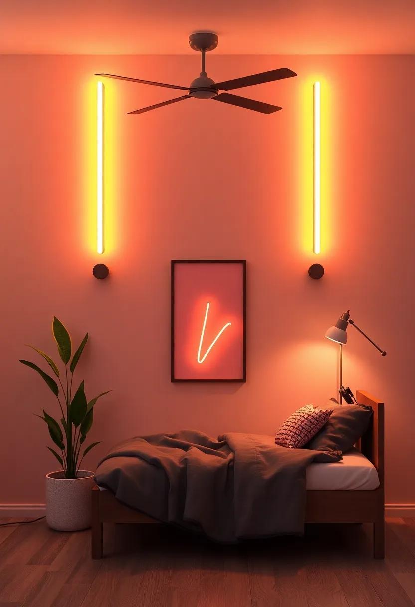 Retro Revival: Neon Lights⁢ That Infuse Energy and Nostalgia into the Room