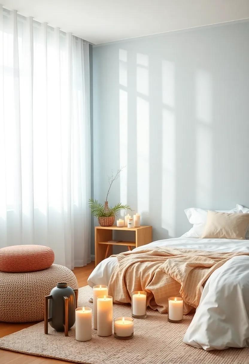 Creating an Inviting Ambiance with Candle and incense Displays