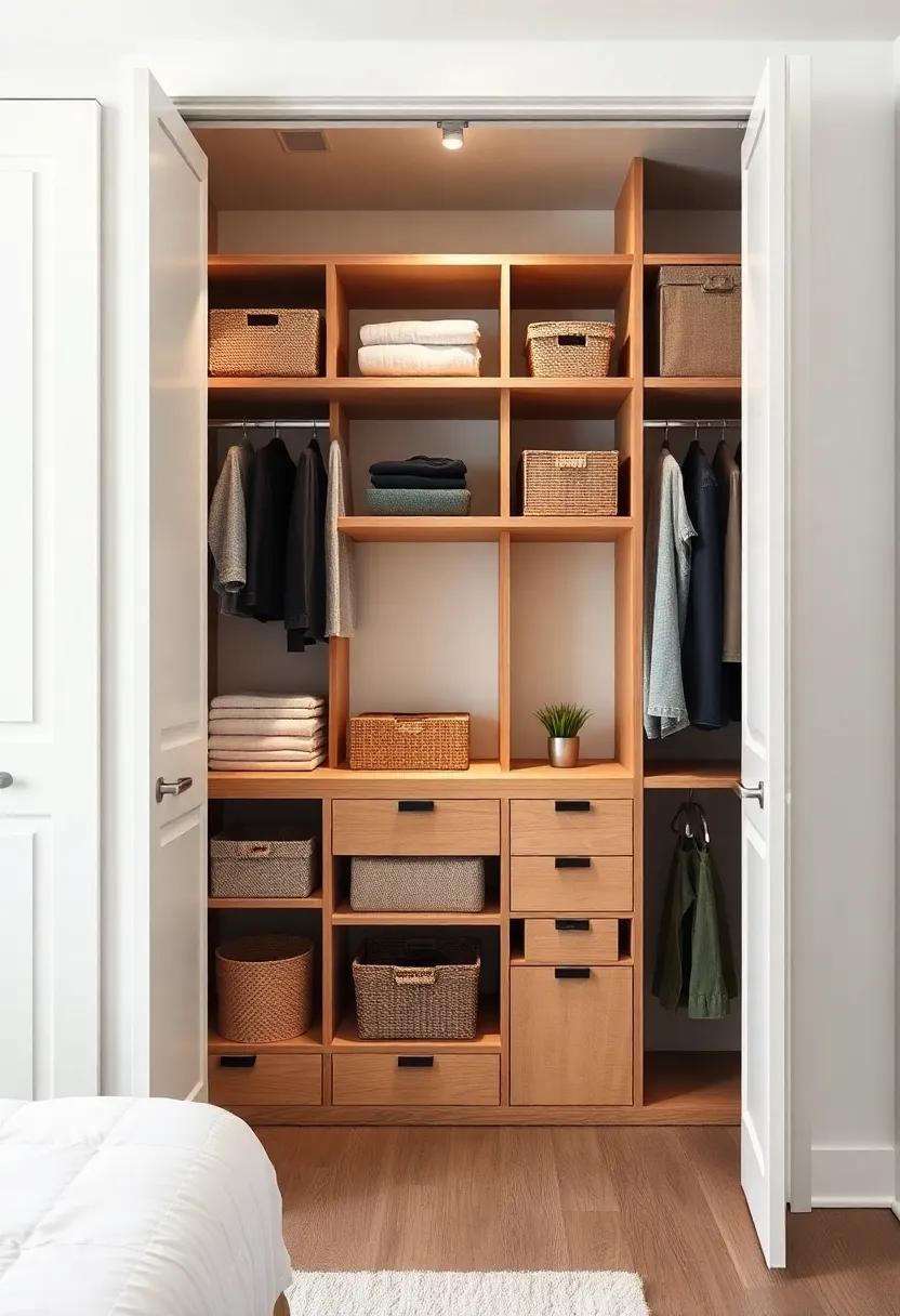 combine Open And Closed⁢ Storage For A‍ Balanced Closet Aesthetic