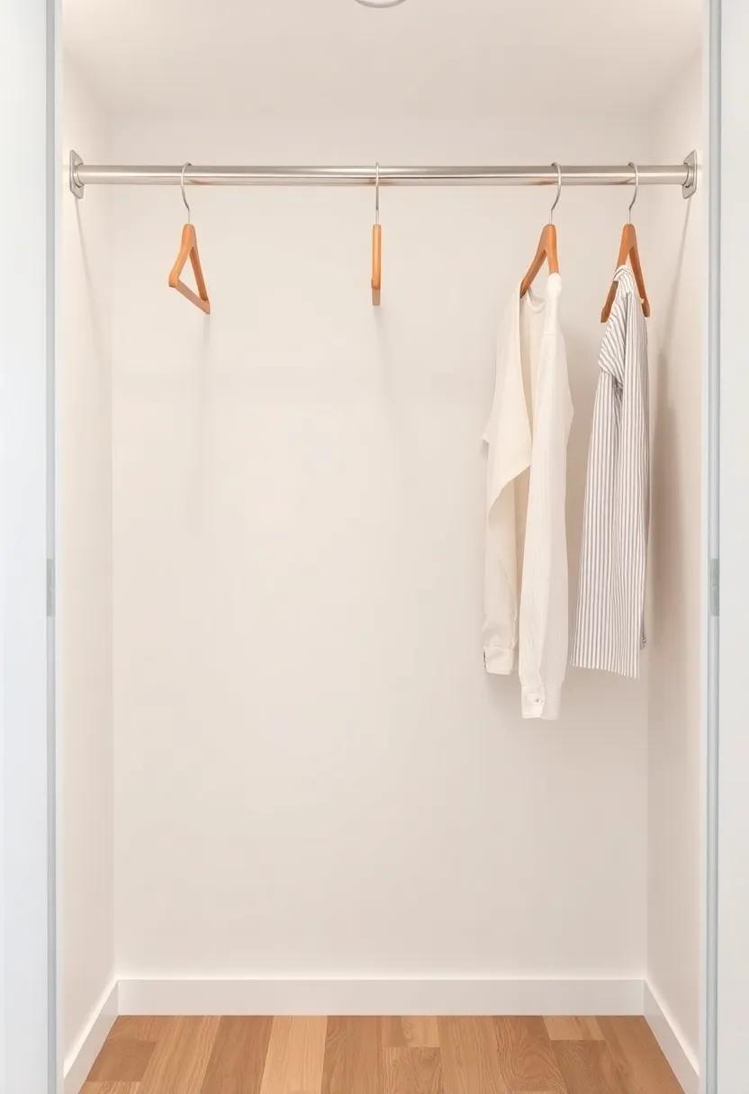 Incorporate Multilevel Hanging Rods For enhanced Closet Flexibility