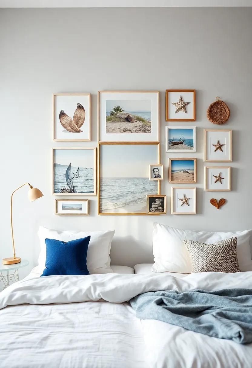 Designing an inspiring Gallery Wall with Coastal Memories and Mementos