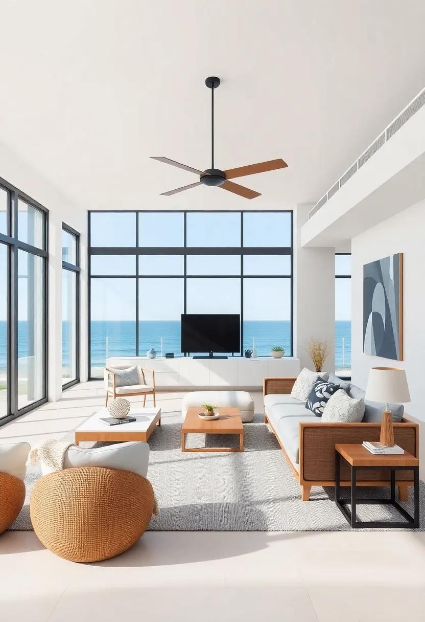 Infusing Coastal⁤ Charm ⁣Into Open Concept Living Areas