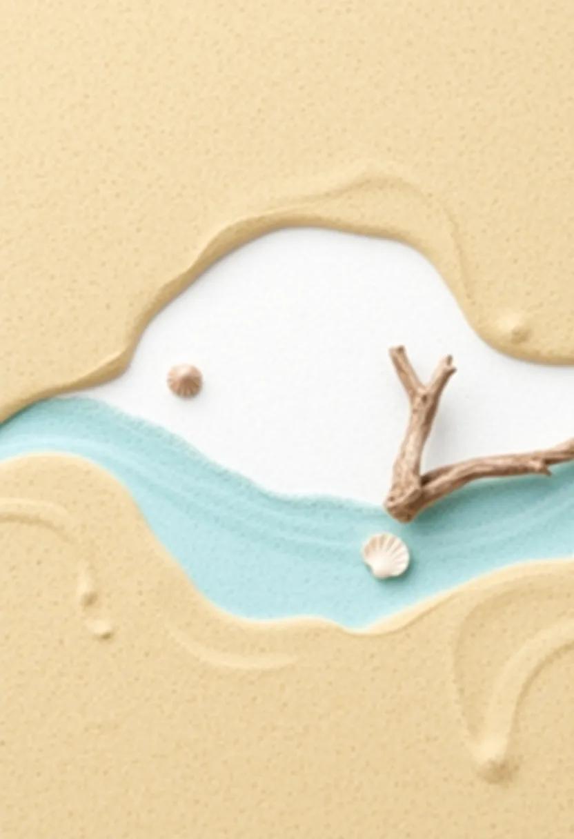 Textures ⁢Inspired by the Shore: Sand, Shells, and Driftwood