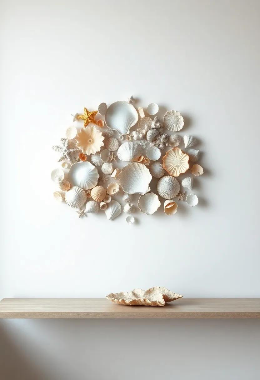 Artistic‍ Arrangements: Exploring Different Patterns for Seashell Decor