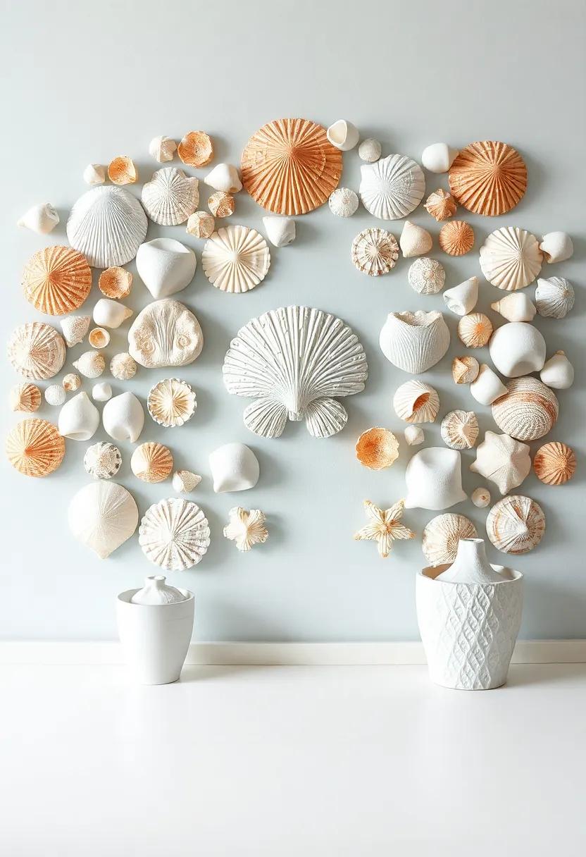 Creating a Coastal Gallery: Curating a Composed Display of Seashell Art