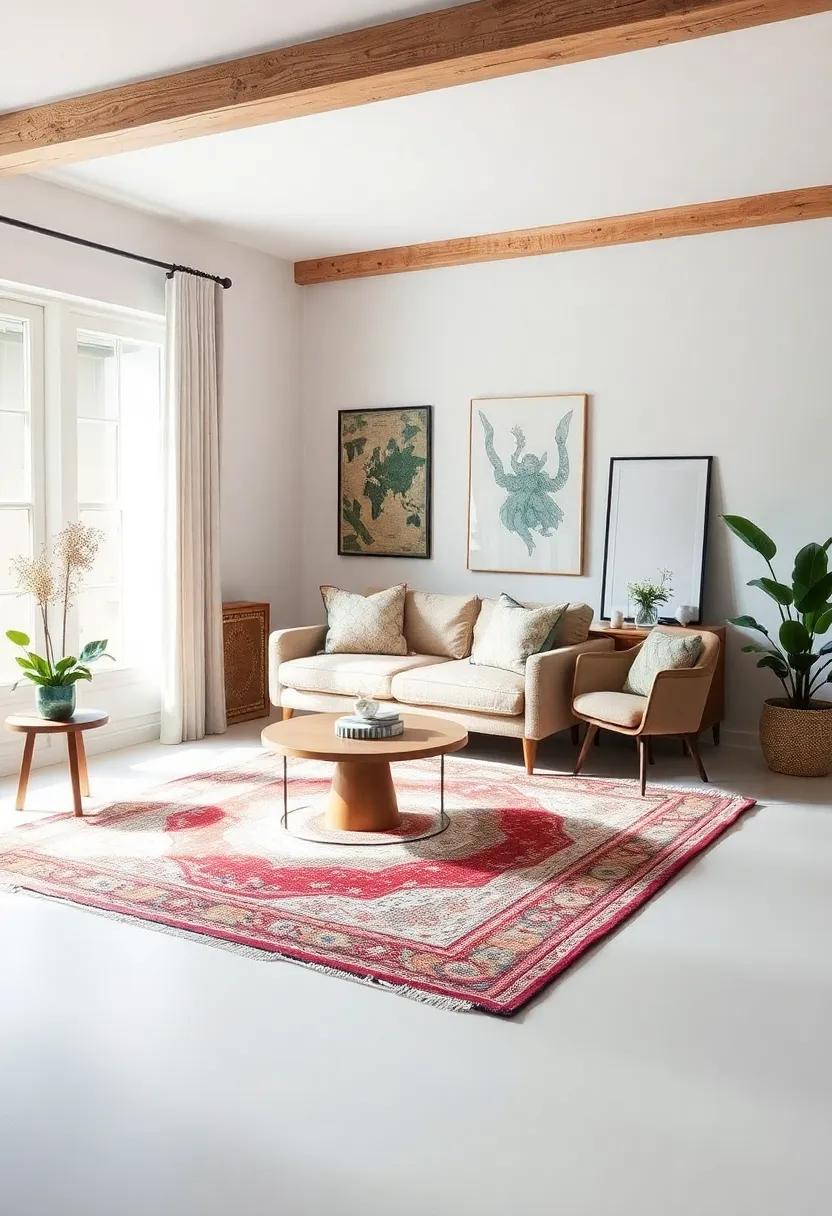 Incorporating vintage Rugs in Different Rooms of the Home