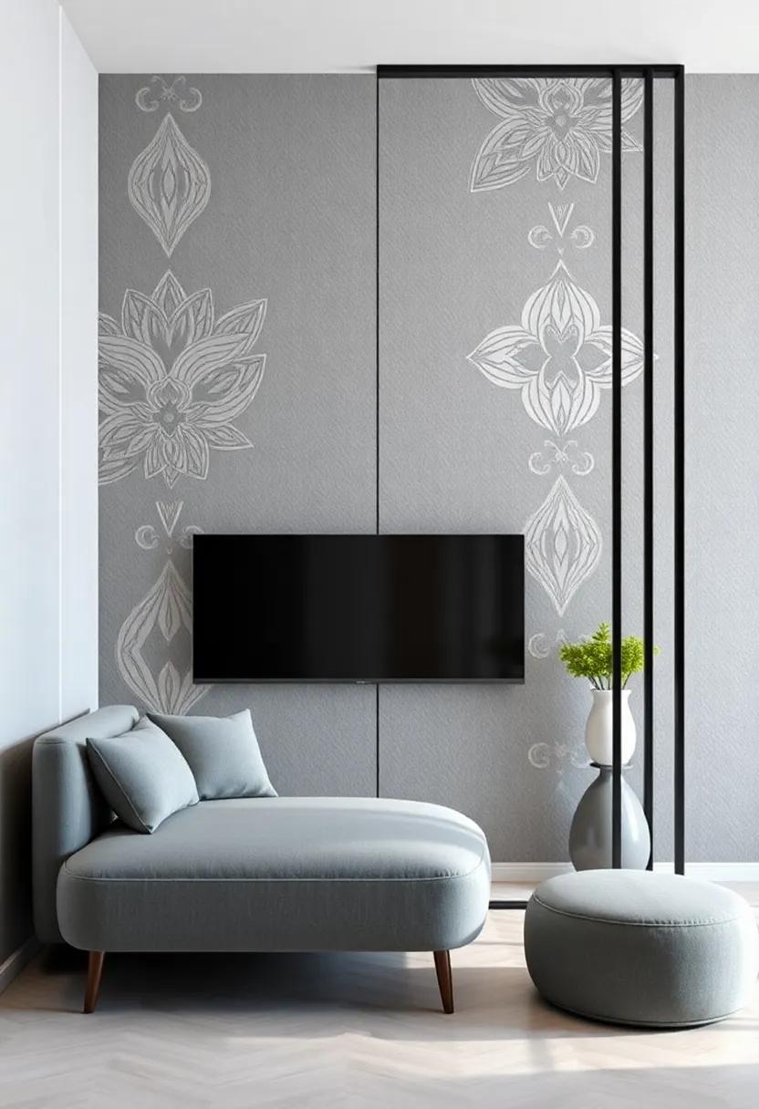 Bold Wallpaper Designs as Eye-Catching Dividers