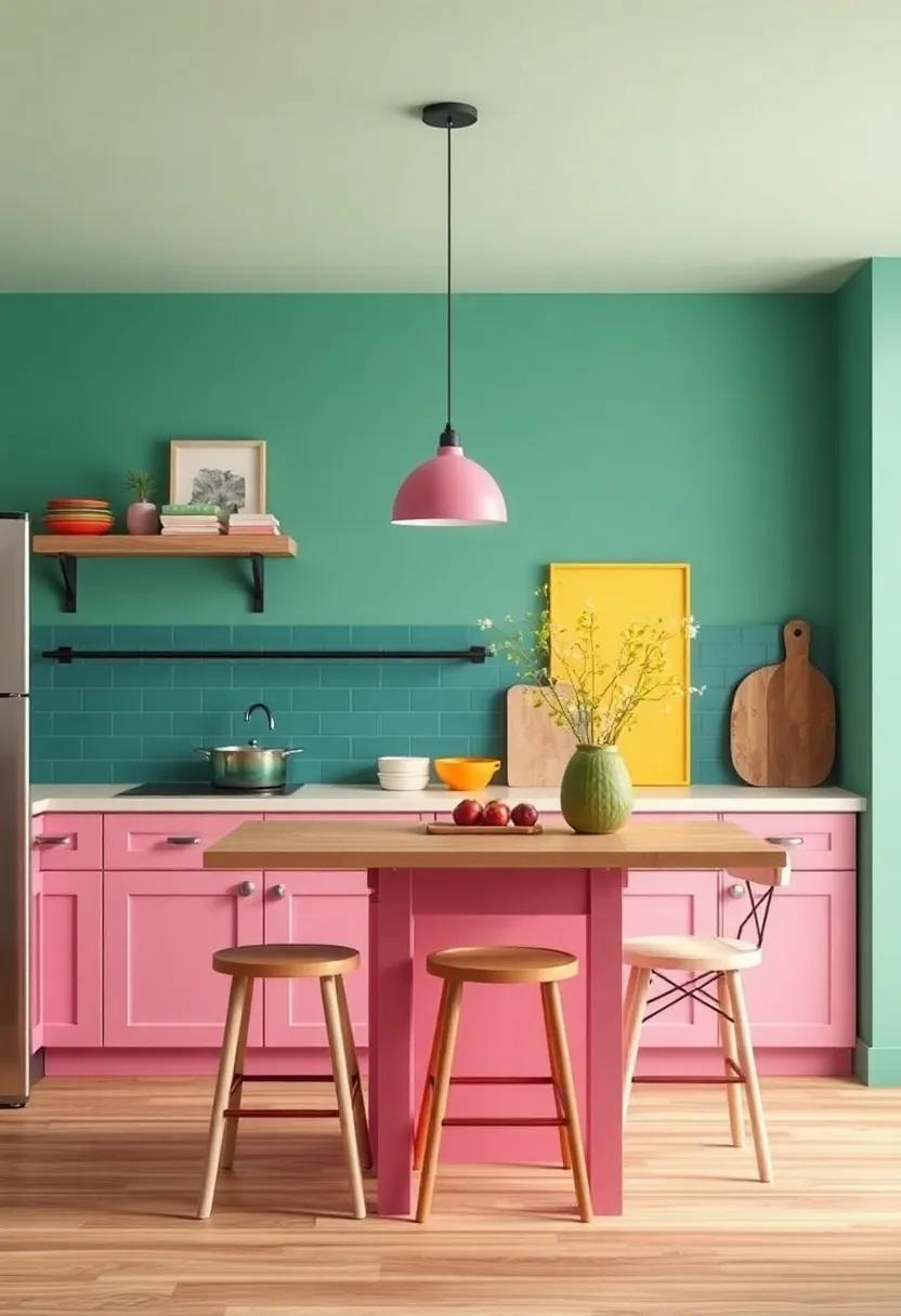 Bold Accents: ⁣Creating Visual Interest ‌in‌ Cottage Kitchens with⁢ Striking Colors