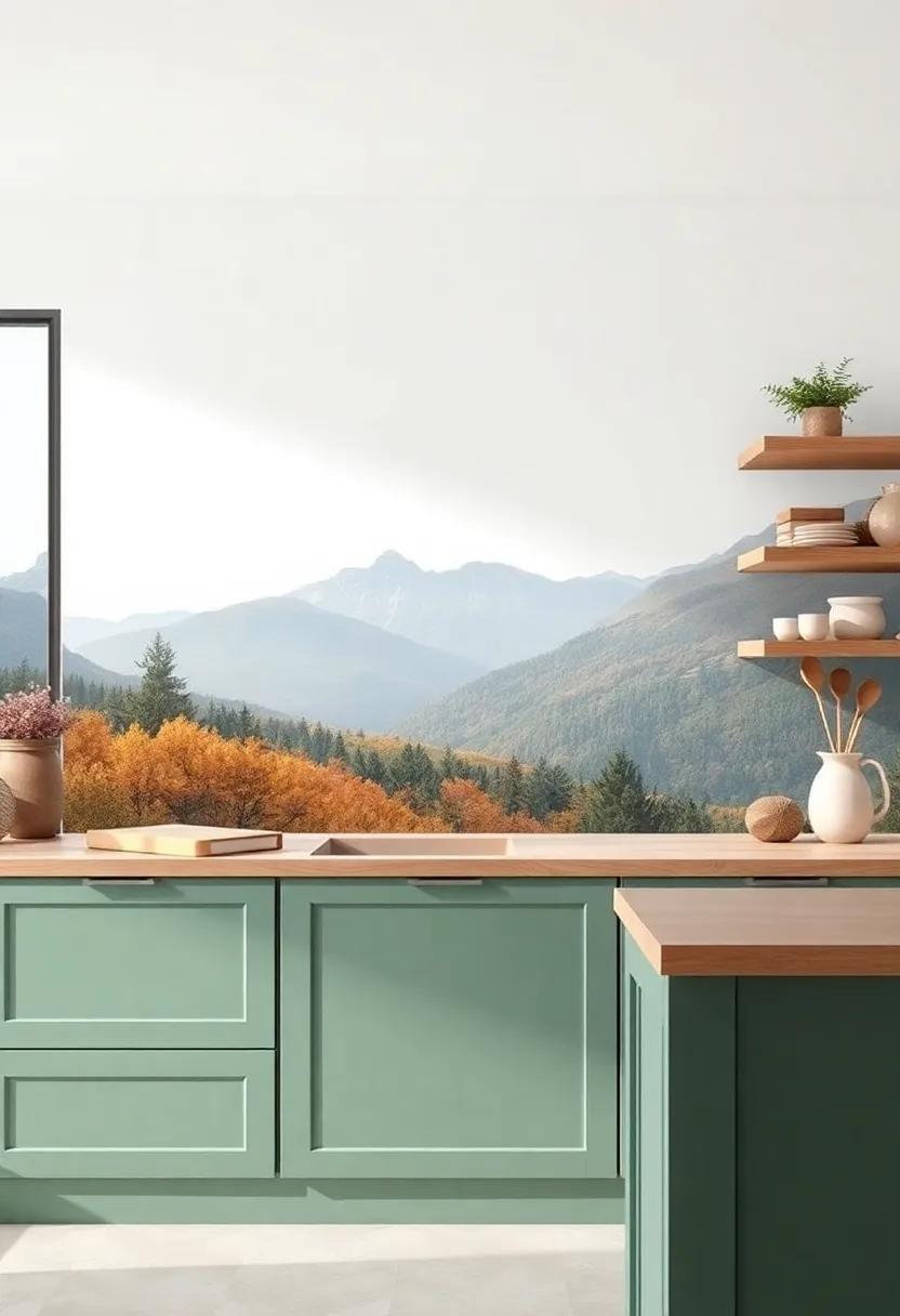 Embracing Nature: ⁣Palette Inspirations ‌from⁣ Scenic Landscapes for Your Cottage ​Kitchen