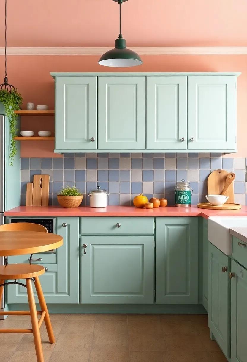 Inspirational Color Blocks: Designing a Playful ⁣and Inviting cottage Kitchen
