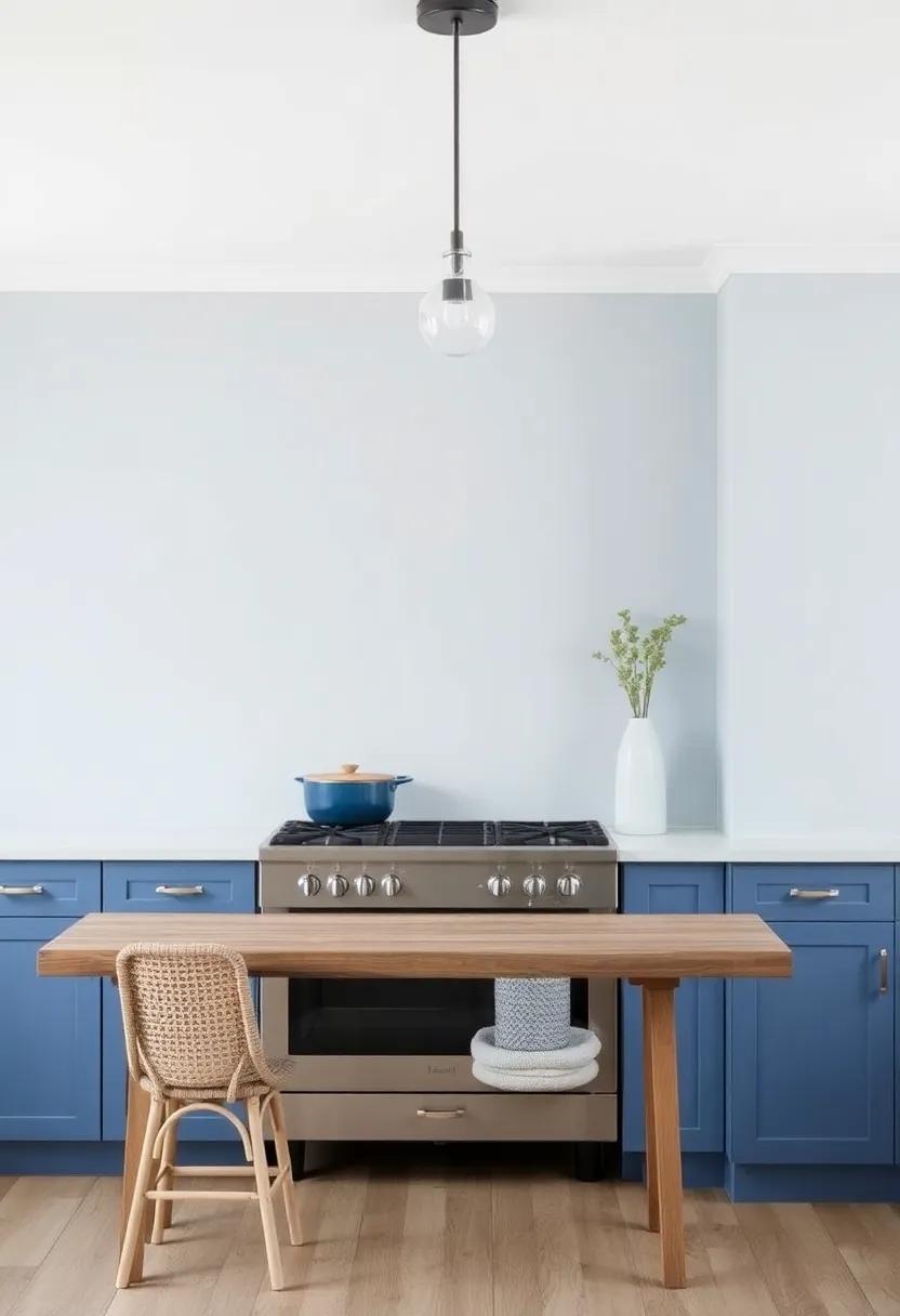 The Power of⁤ Blue: Incorporating Serene Tones to evoke Peacefulness in ⁤Your Cottage⁢ Kitchen
