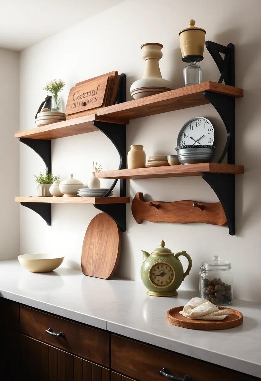 Nostalgic Touch: Incorporating Antique Finds⁢ into Your shelf Design