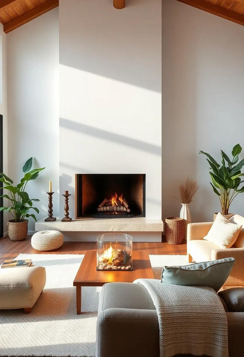 Charming Fireplaces: Centralizing Warmth and Togetherness in Your Living Room