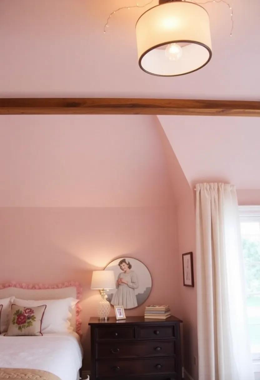 18) ‌Design a ⁤Dreamy Ceiling: Don’t overlook the ceiling—paint it a soft hue, add twinkling lights, or even wood beams to create a stunning ​overhead ‌feature that enhances the cozy vibe