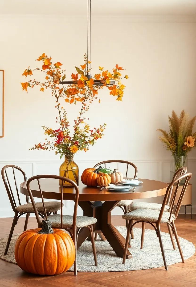 artful Arrangements​ of Fall flowers‌ Brightening Your Dining Experience