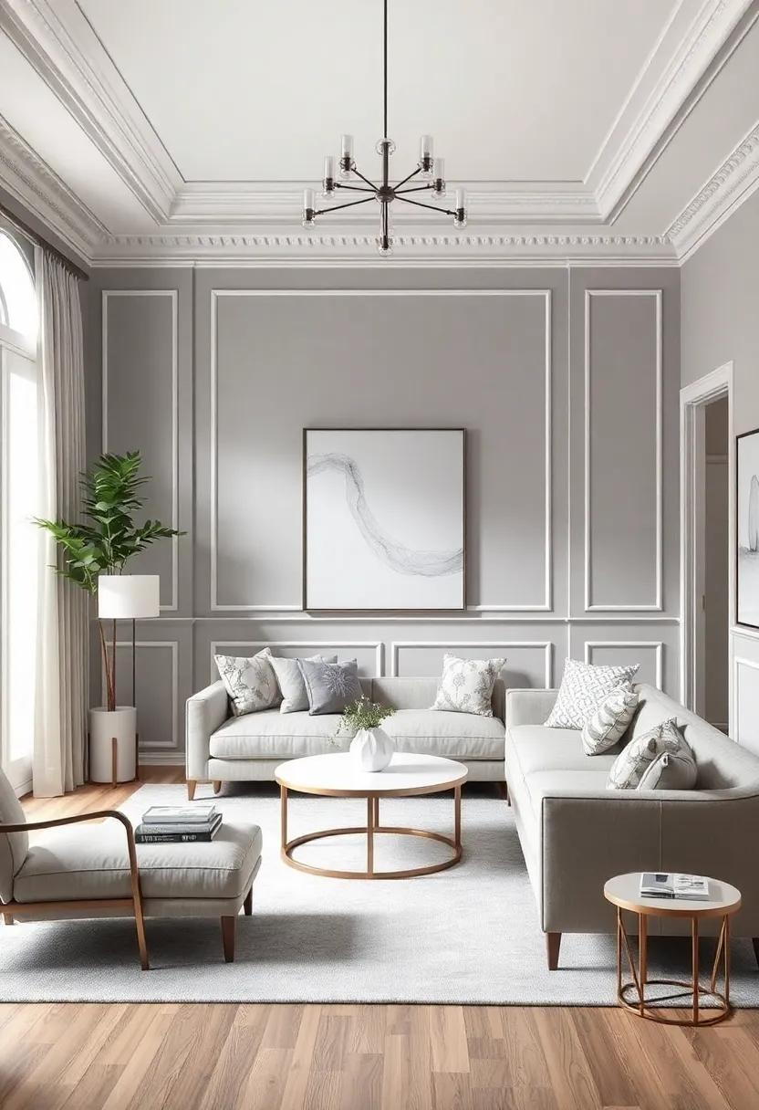 Creating a Harmonious Balance ⁣with Grey and White Palette