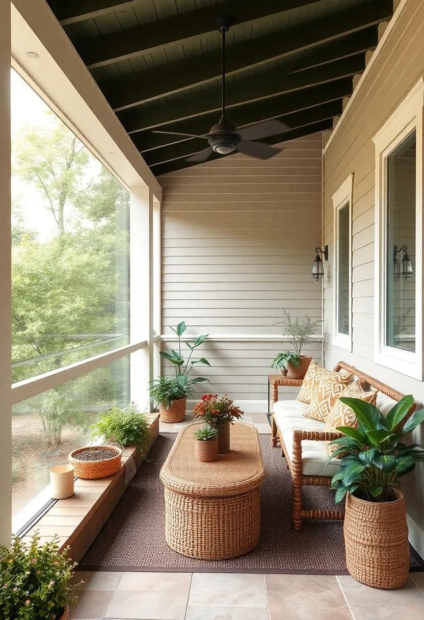 Incorporating Nature's Colors with Earthy Materials and Textures