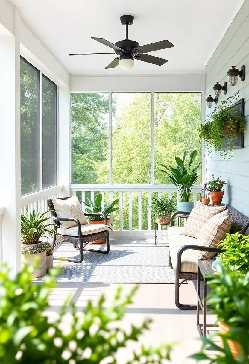 Utilizing Vertical Space with Creative Plant Displays