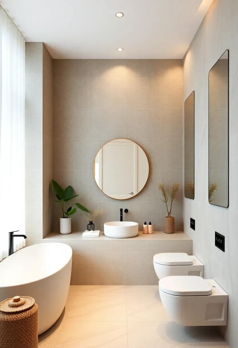 Create a spa-Like Atmosphere Using ⁢Natural ⁤Elements and Soft ‌Lighting ‌in Your Apartment Bathroom