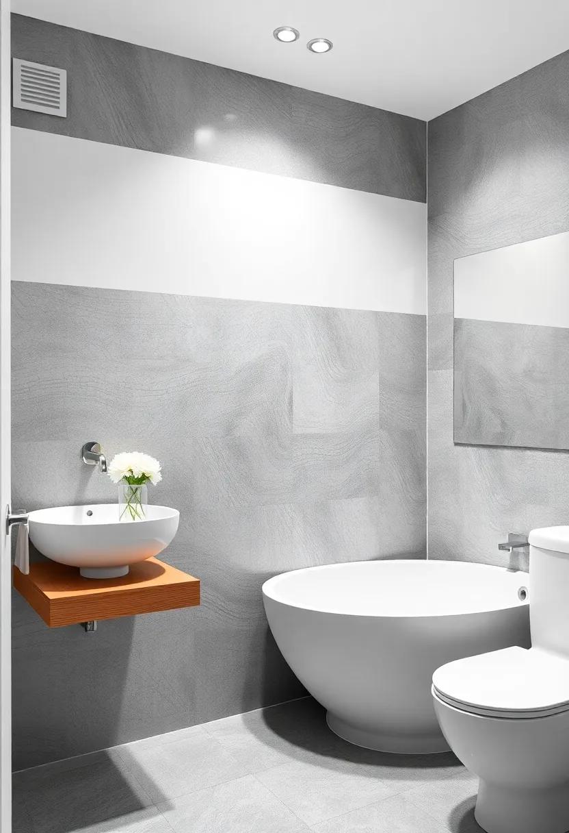 Innovative Wall Treatments That Add Character and Visual Interest to Limited‌ Bathroom Spaces