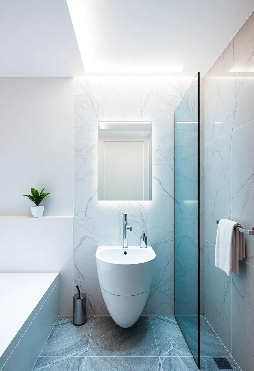 Integrate ​Smart Technology for a Futuristic Touch in Your Compact Bathroom Space