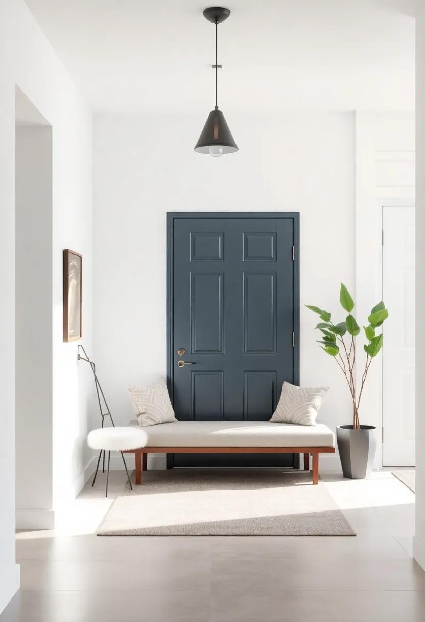 Innovative seating ⁢Solutions for a⁣ Functional Entry