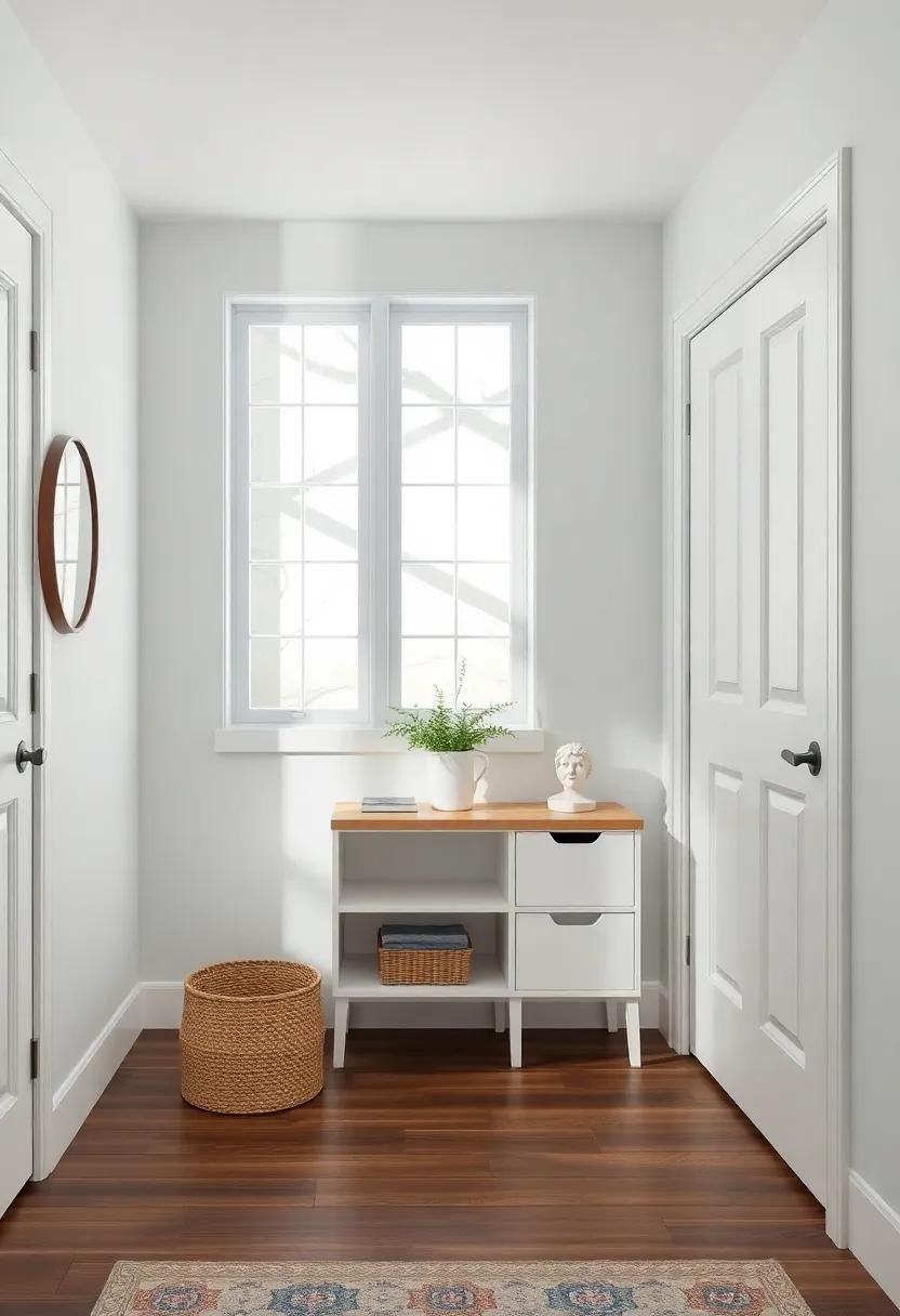 Maximizing Space: Clever Storage Solutions​ for a Tidier Entry