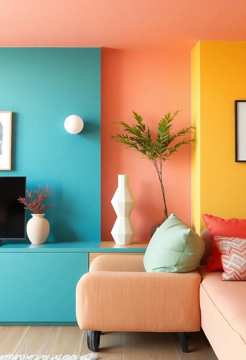 Embrace a Color Palette: Choose a harmonious yet ⁣eclectic mix of ​colors ⁢that reflect ‍your personality and create a vibrant ‌atmosphere