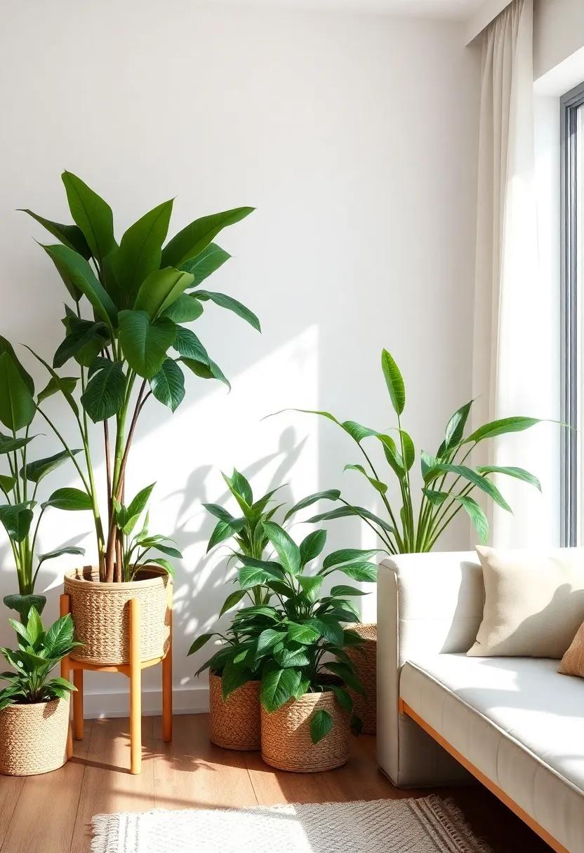 Plant Paradise: Bring the‌ outdoors ⁢in with an ⁤array​ of indoor plants ⁢to​ purify the ⁤air and add natural beauty to your eclectic ⁢decor