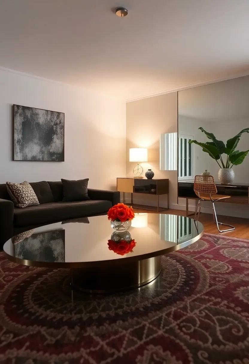 Reflective Surfaces: ‌Use mirrors or metallic accents ⁣to play with light⁢ and space, making your eclectic living area appear larger and more vibrant