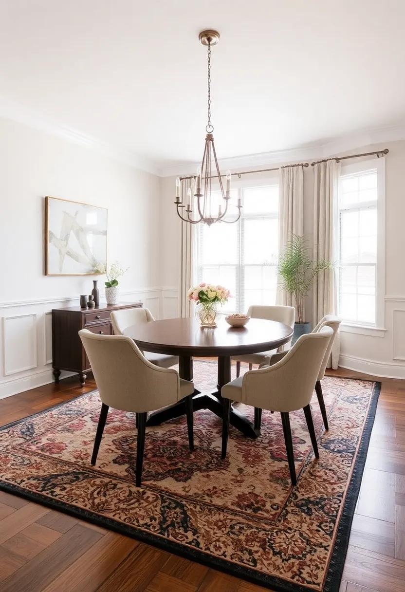 Stylish Dining Room Area Rug Inspirations