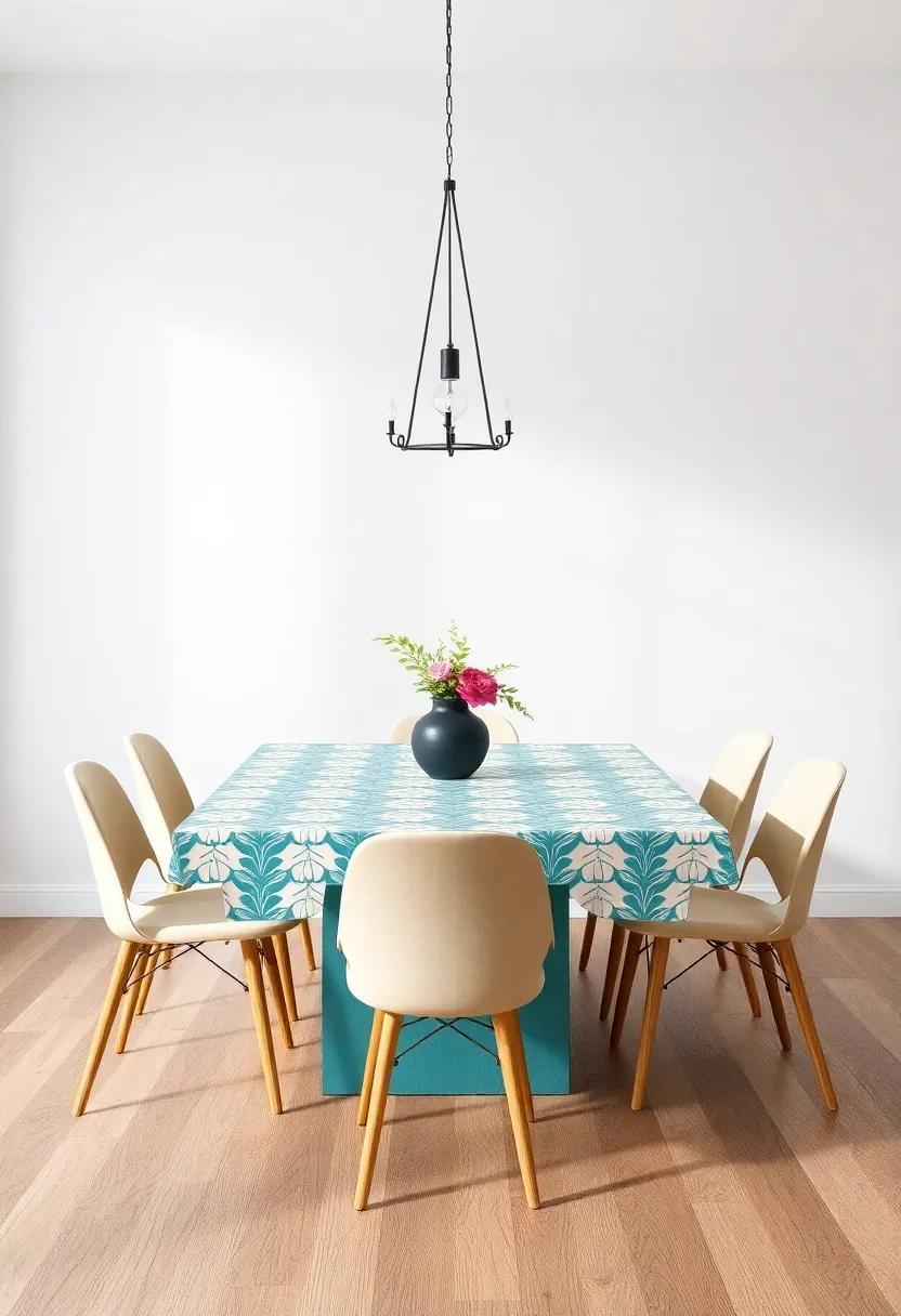Outdoor-Inspired: Bring the charm of nature indoors with a table that incorporates stone or organic shapes, reminiscent of outdoor dining