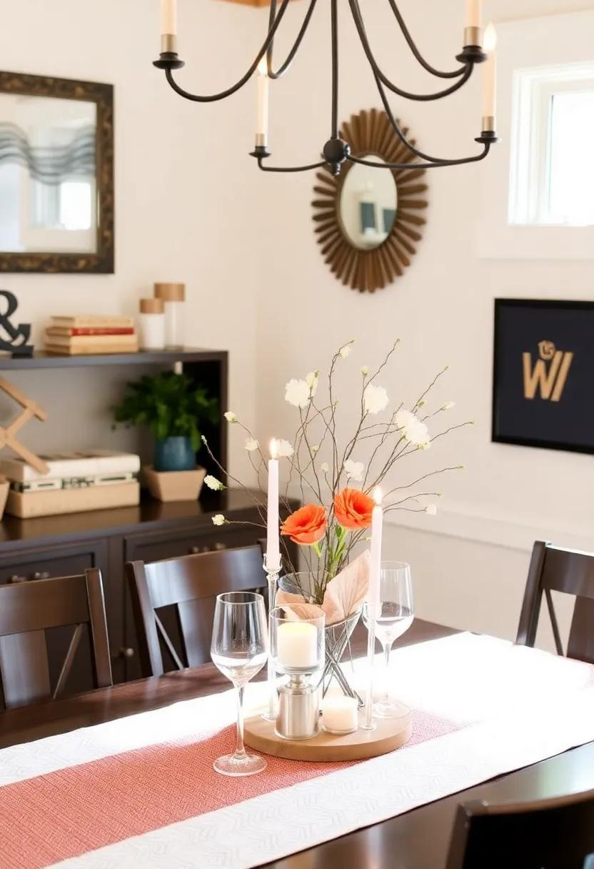 20) Artistic Centerpieces: Use a‌ unique centerpiece to become a conversation ‌starter, drawing attention away from⁤ the ⁤room size