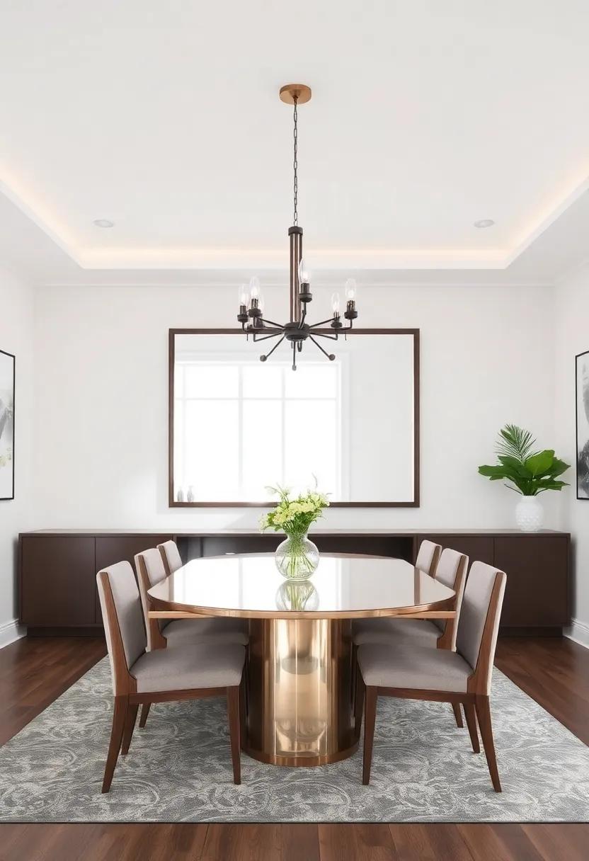 Creative ‌use of Mirrors to Enhance Light⁢ and Space in Your dining Room